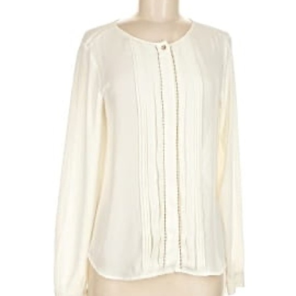 Dana Buchman Cream Blouse - Picture 7 of 7